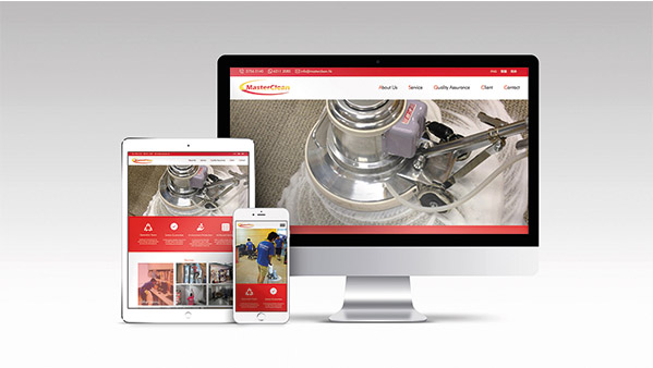 D2 Studio website design agency  hong kong provides brand design and website design. Masterclean project